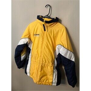 “Columbia Challenge Series Yellow Puffer Jacket Youth 14/16 XL